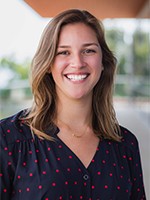 Headshot of MaryKate Jacobs on campus.