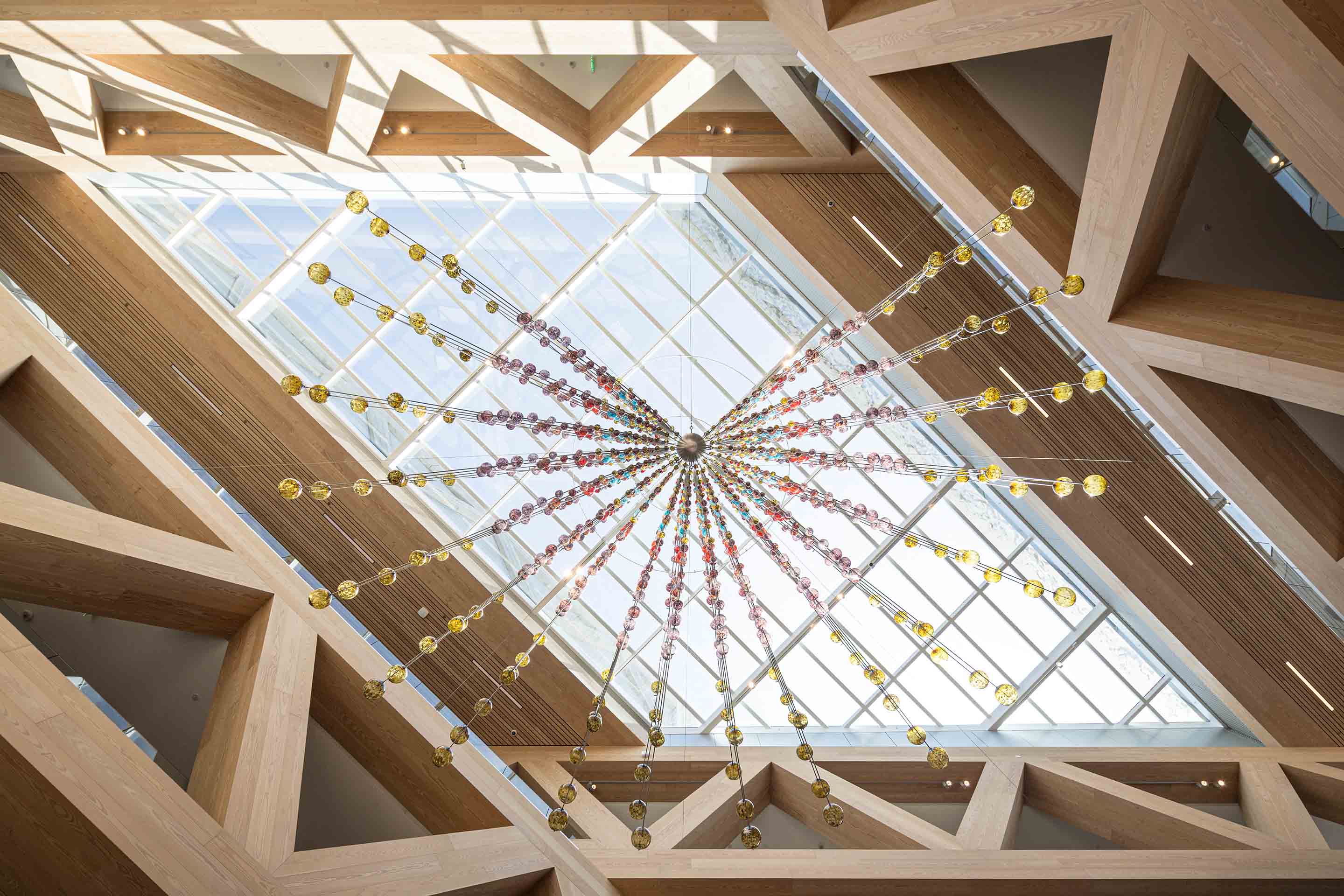 The Atrium skylight of the RDSC