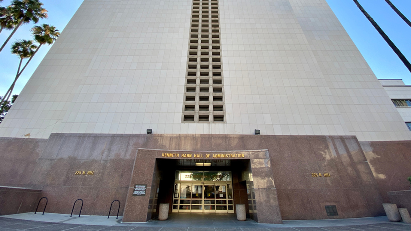 Kenneth Hahn Hall of Administration.