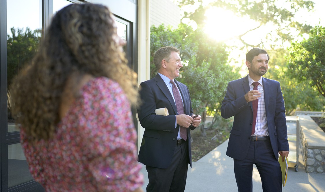Ken Miller and Nicolas Heidorn '06