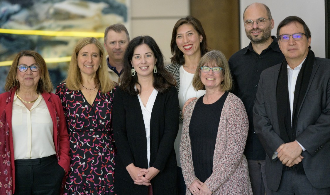 Faculty at the Faculty Awards Celebration.