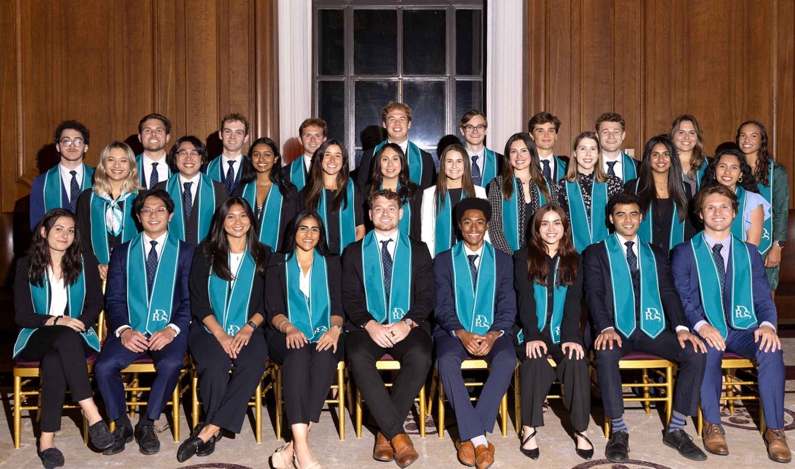 Robert Day ’65 P’12 honored at annual scholars celebration.