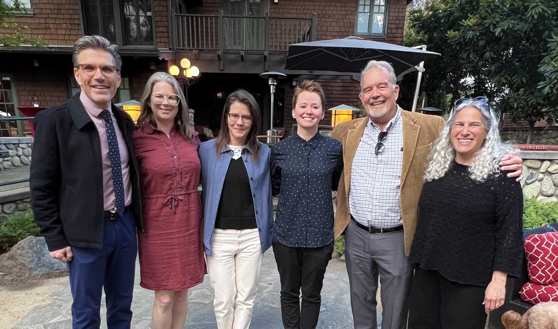 Pres. Chodosh and some faculty members