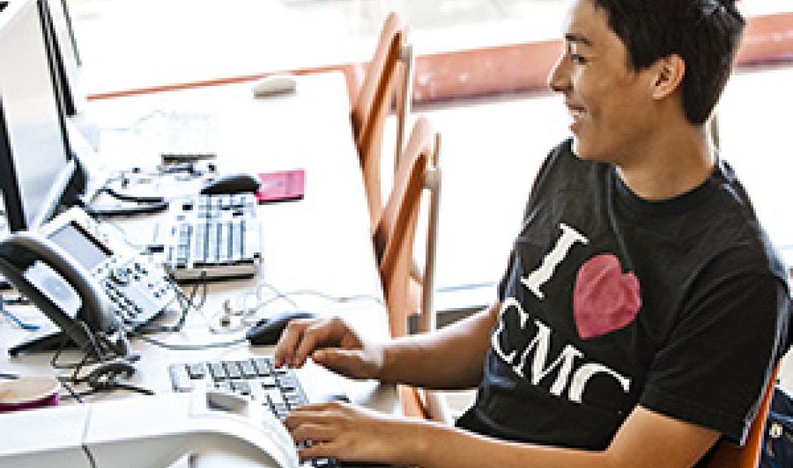 Happy Claremont McKenna student