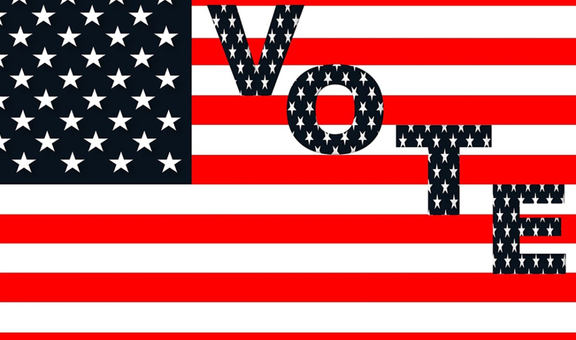 U.S. flag illustration