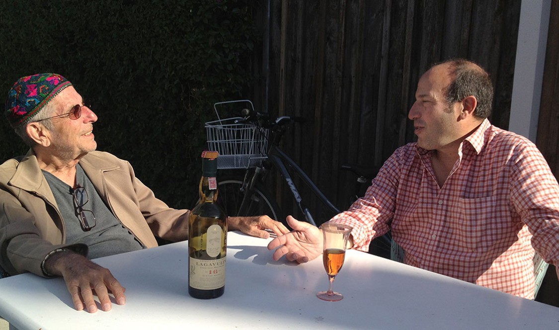 Leonard Cohen and Bob Faggen