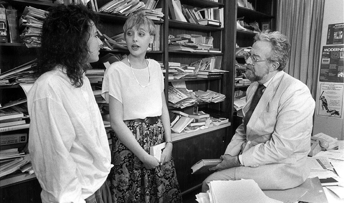 Ricardo Quinones and students