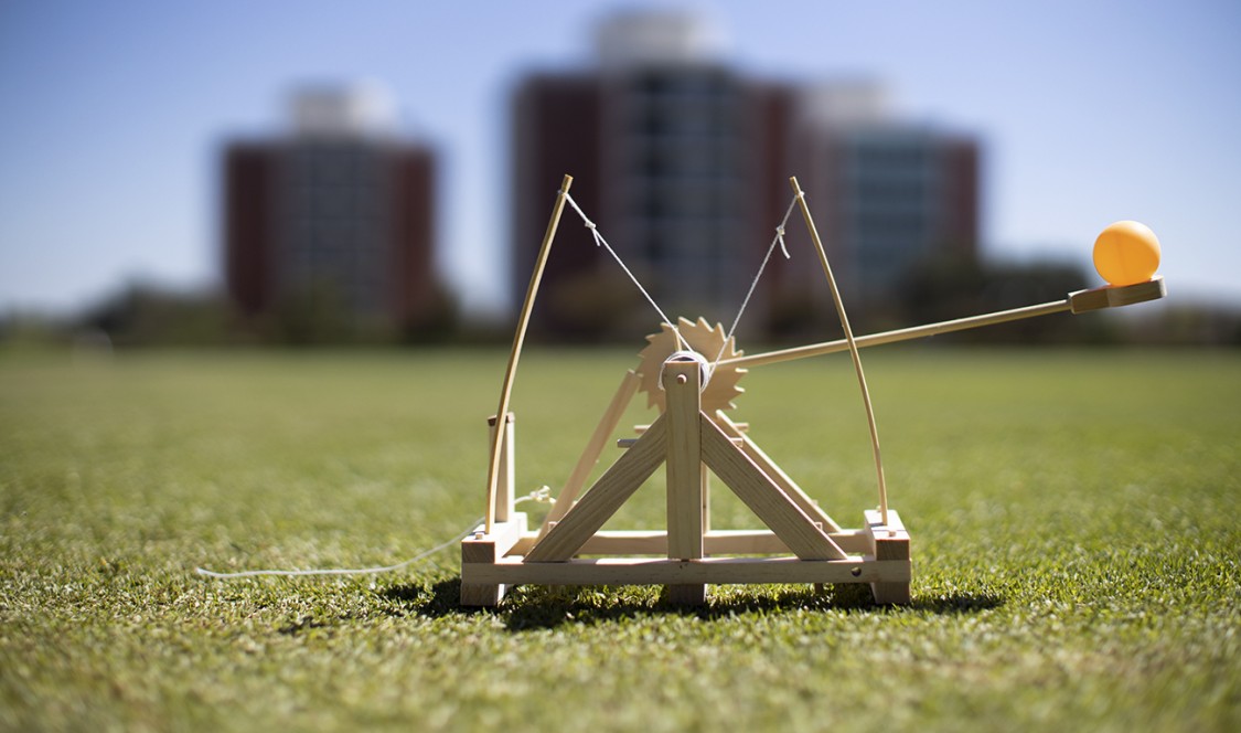 Janet Sheung is ready to launch virtual learning with at-home catapults