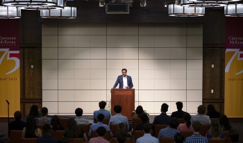 Dr. Atul Gawande delivers his opening night Ath talk 'On Breakthrough vs. Follow-Through Innovation'