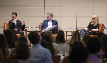A panel of three journalists, all CMC alums, discuss the events of Jan. 6.