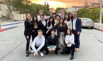 The CMC Mock Trial team.