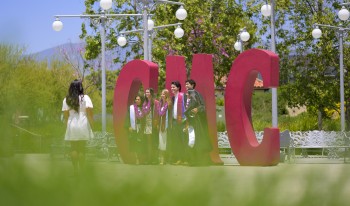 Celebrating the 75th Commencement in 2023.