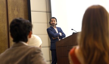 Faculty installation of Julio Garin.