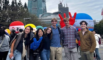 CMC students gain insights into Asia with Keck Center trip.