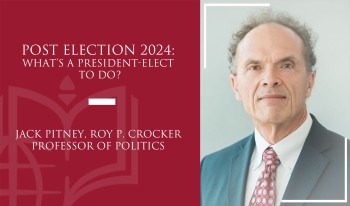 Jack Pitney on Election 2024.