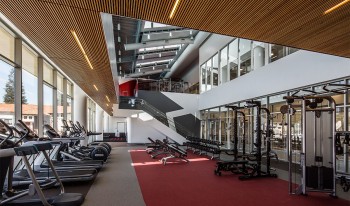 Roberts Pavilion interior