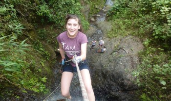 Tarmar Kaplan climbing