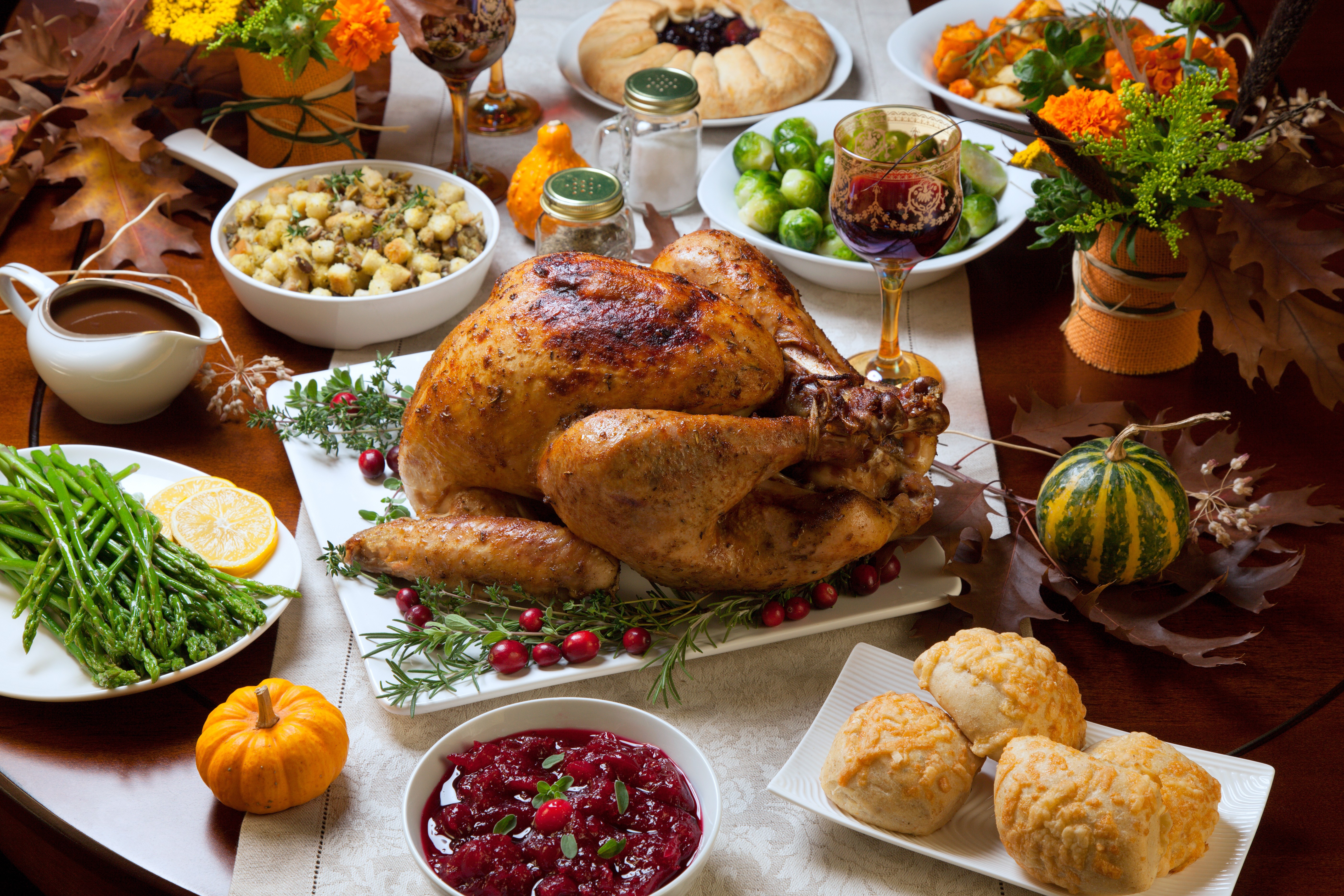 Thanksgiving feast