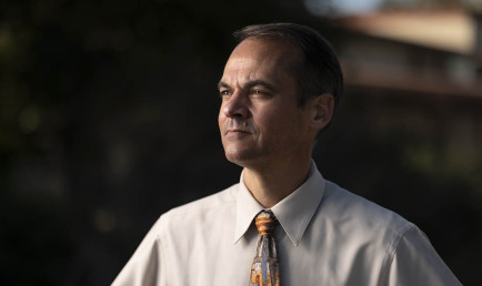 Frederick Lynch, Ph.D., Associate Professor of Government, on campus.