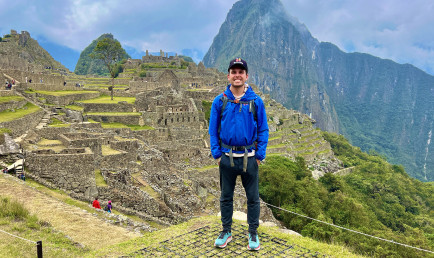 William Galbreath ’24 studied abroad in Lima, Peru, through Claremont McKenna College’s Center for Global Education (CGE).