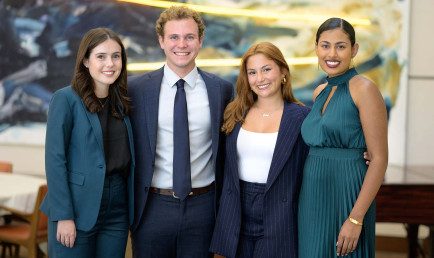 Ath fellows 2024-25 in the Athenaeum