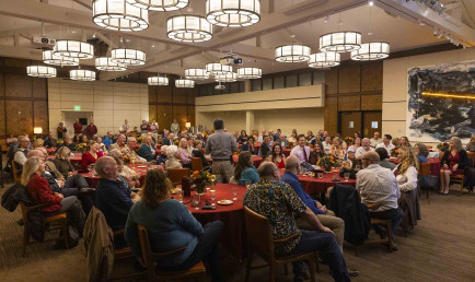 Overview shot of the Ath at Jerry Eyrich memorial event