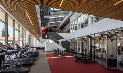 Roberts Pavilion interior