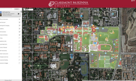 Claremont McKenna Map overview