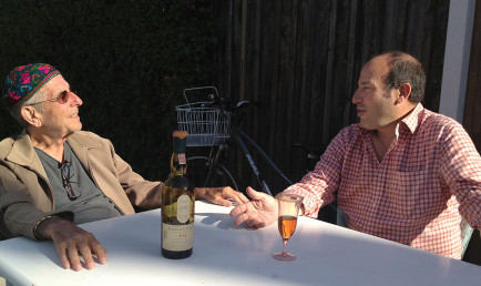 Leonard Cohen and Bob Faggen