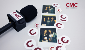 CMC Conversations microphone, photos, and stickers