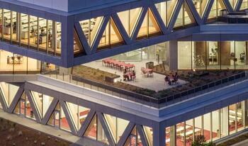 Ariel veiw of the RDSC building