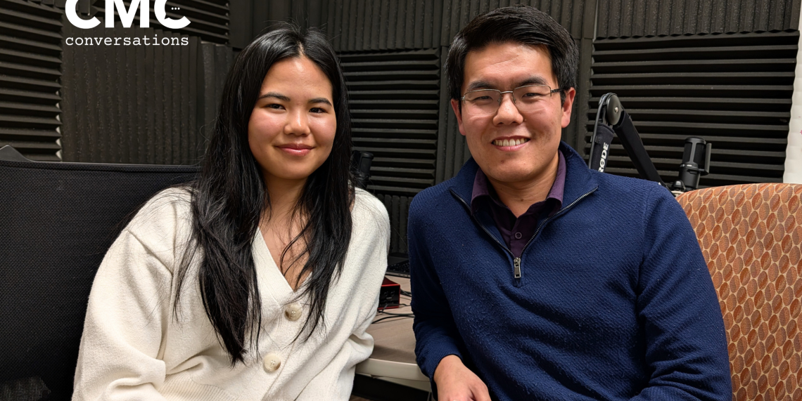 Prof. Steven Zhou and Natalie Chen '26